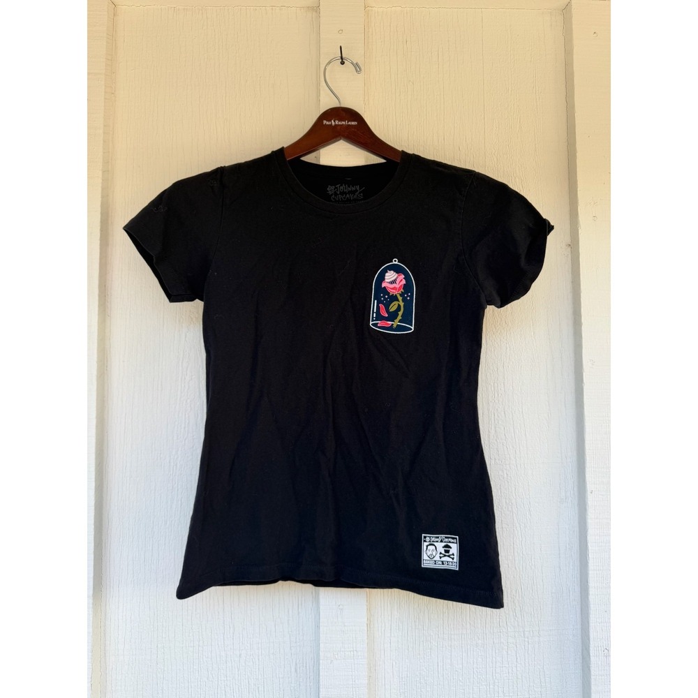 Johnny Cupcakes Beauty and the Baker Shirt Boston Cotton Women's Large 2020